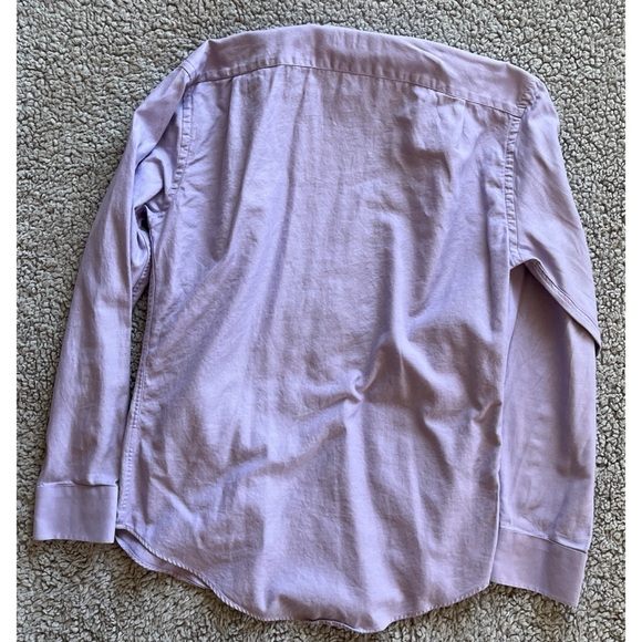 Nordstrom Rack 15 Lavender Purple Button Down Dress Shirt. - Picture 8 of 8